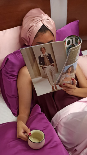 کلاه خواب ابریشم لاین economy class رازکوک